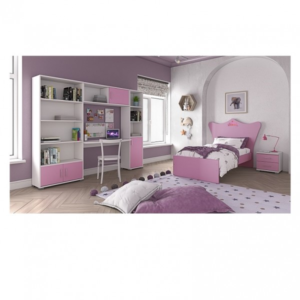 παιδικα επιπλα - εφηβικο δωματιο  - παιδικο δωματιο  - επιπλα εσωτερικου χωρου - ALN Νο501 Παιδικό δωμάτιο Σετ 7 τεμ